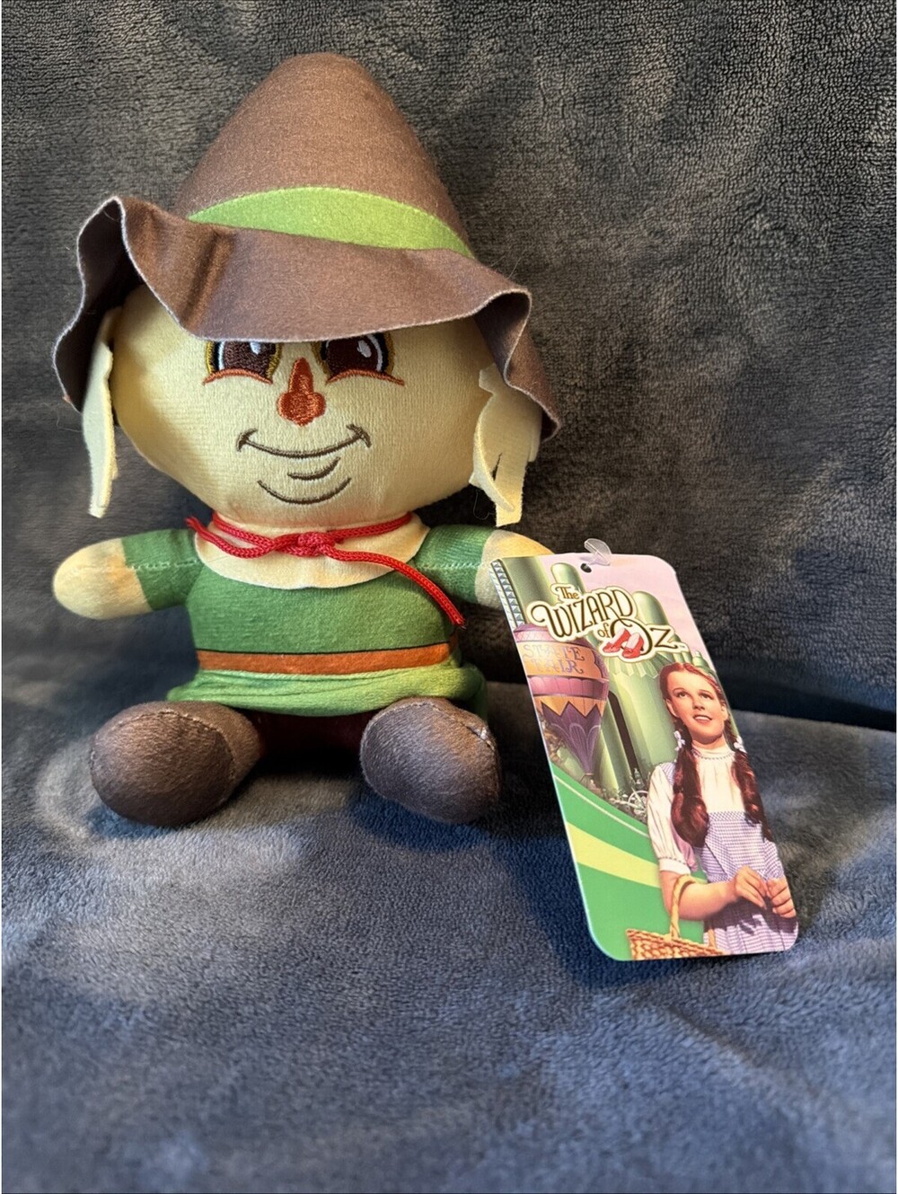 Scarecrow Wizard Of Oz Plush Toy NWT New w/ Tag Big Head